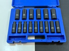  Cornwell Cbpi3lm 15pc 12 Drive Metric 10mm-24mm Deep Impact Socket Set Nos