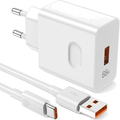 66W Super-Charge Ladegerät mit 6A USB C Kabel für Huawei & Honor Magic V5/V3