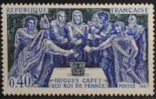 Timbre - FRANCE - Hugues CAPET - 1967 - Neuf ** - YT1537