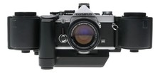 OM-2n Olympus 1.4/50mm 250 Film back 1 rare vintage 35 mm SLR camera