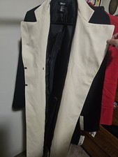 Vintage DKNY Women s Long Wool Overcoat Black...