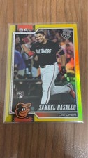 Samuel Basallo RC 399 series last number tops