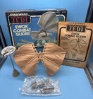 Ewok Combat Glider Complete W/Box Star Wars 1984 Kenner Vintage Orginal
