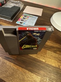 Godzilla: Monster of Monsters Nintendo NES Authentic Complete CIB