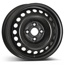 Cerchi in ferro KFZ ALCAR STEEL 14" 5.5J 4x100 ET 45 54 NERO