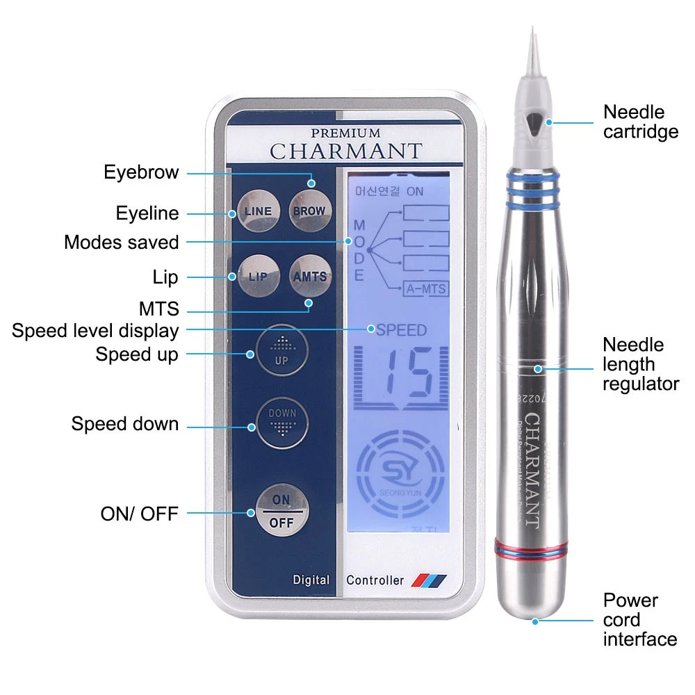 Professional Microblading Eyebrow Tattoo Device Permanent Makeup Pen for Eyebrow - product detail image 3