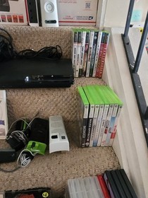 video game lot, consoles and games and accessories 