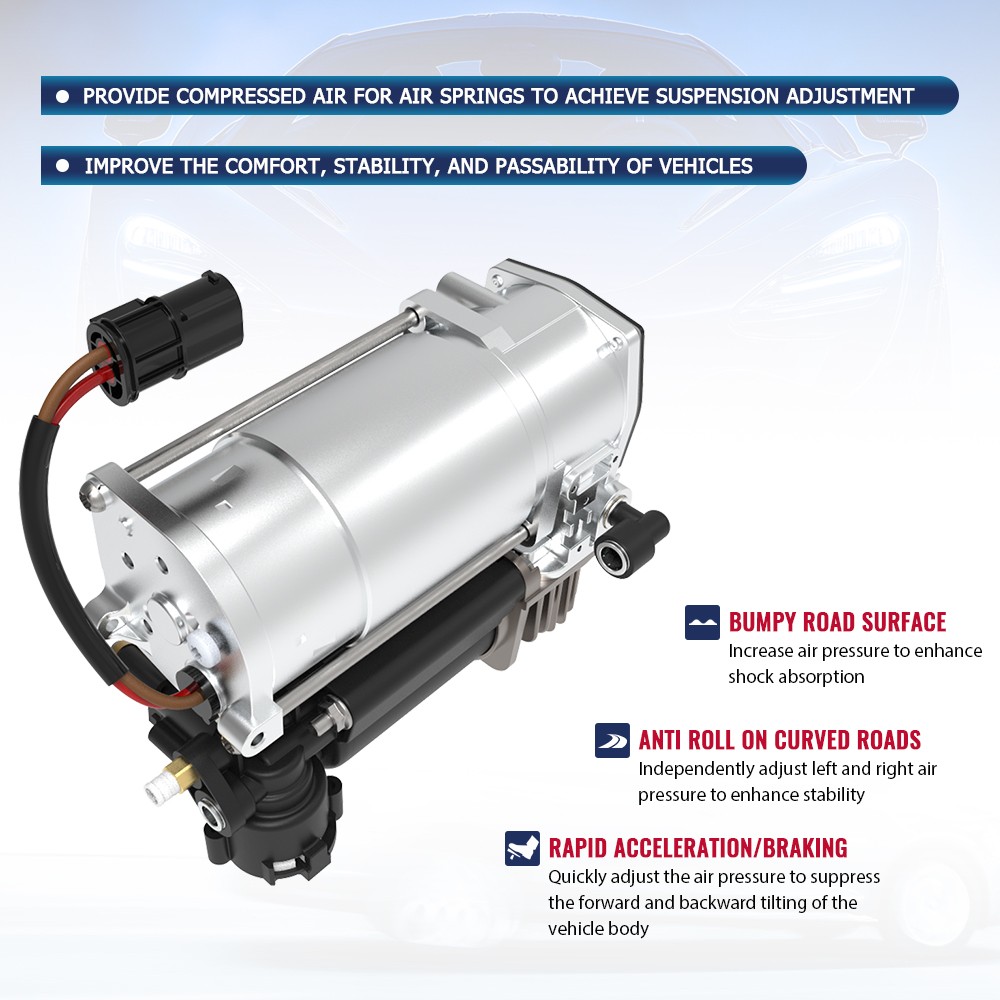 1x Air Suspension Compressor for Bentley Continental  VW Phaeton