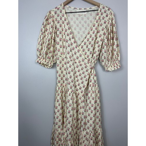 Maxi Vestido Daughters of India Zuri Envolvente Peonía Talla Pequeña - Imagen 8 de 15