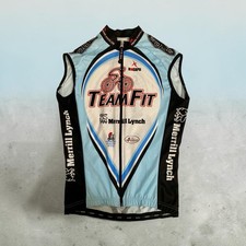 Men  s Hincapie Professional Cycling Jersey Sleeveless Sz. M