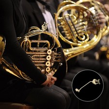 French Horn Accessories Saxophone Alto Lyre Holder Marching Clip