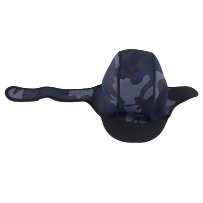 2MM Neopren Surfen Beanie  Kappe mit Kinnriemen Einstellbare Schnell Tr3737