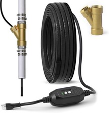 MAXKOSKO 30 ft CSA Y-Fitting In Pipe Heating Cable Potable Water 120V 230 PSI