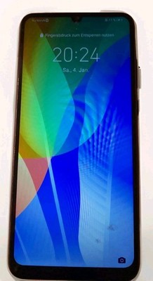 Huawei Y6p MED-LX9N - 64GB -Midnight Black (Ohne Simlock) |  Display Kaputt