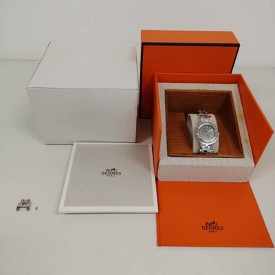 Hermes Clipper Damenuhr Batterie funktioniert nicht aus Japan