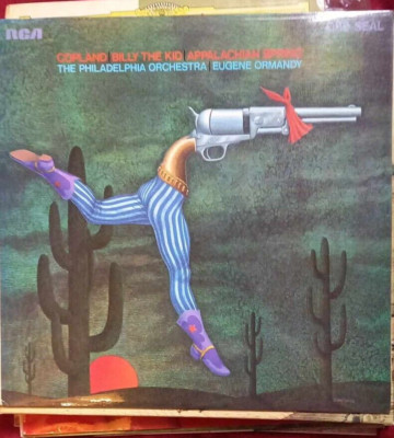 COPLAND BILLY THE KID APPALACHIAN SPRING - EUGENE ORMANDY RCA LSB 4018