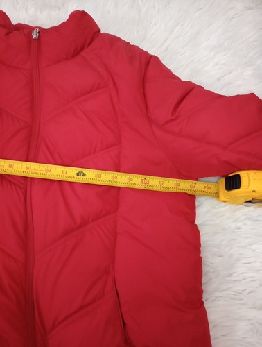 Athletic Works Puffer Coat Ski Winter Jacket Women’s Sz M (8/10) Red - Picture 6 of 8