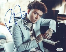 Phora Signed Autographed 8x10 Photo Hip Hop Rapper ACOA COA 