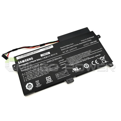 Genuine 43Wh AA-PBVN3AB Battery for Samsung NP370R4E NP370R5E NP450R4V NP470R5E
