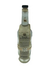 750 ml empty bottle Basil Haydens Bourbon Whisky 