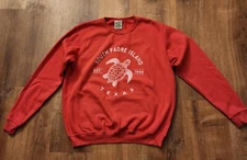 Vintage South Padre Island TX Crewneck Sweatshirt Size Adult Medium 91F