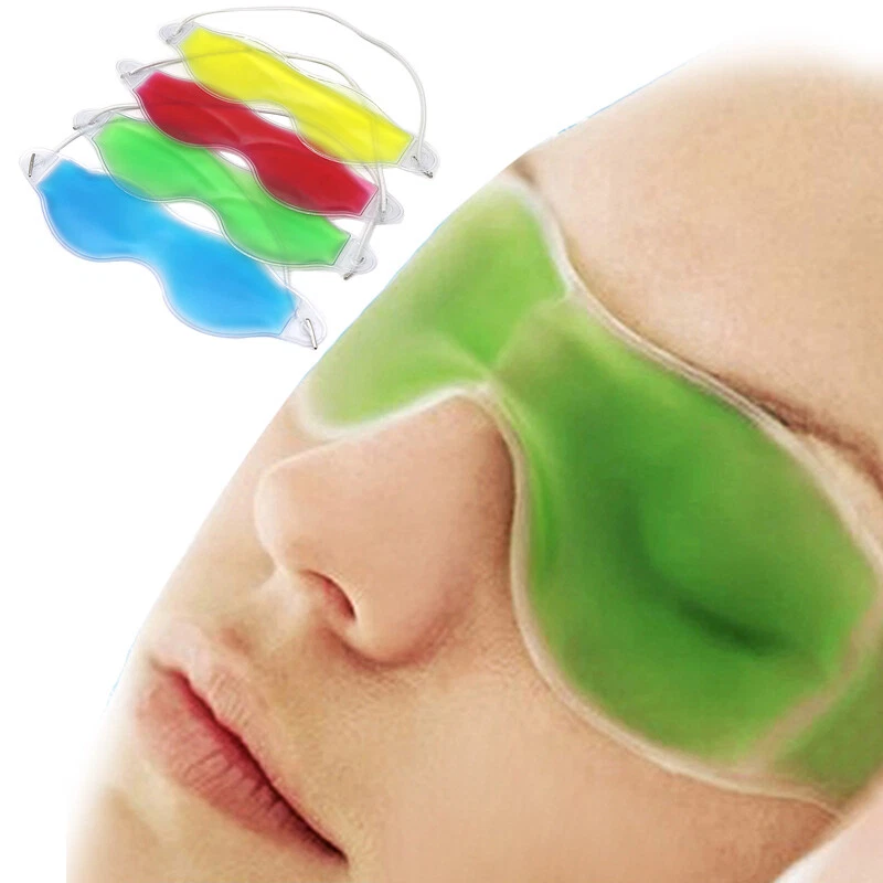 Soothing Gel Eye Mask Hot Cold Relaxing Headache Relief Stress Migraine Cooling