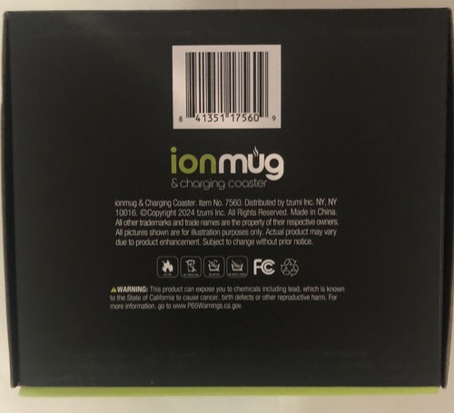 ionMug 12oz Mug Charging Coaster with LED Temperature Indicator - 第 6/6 張圖片