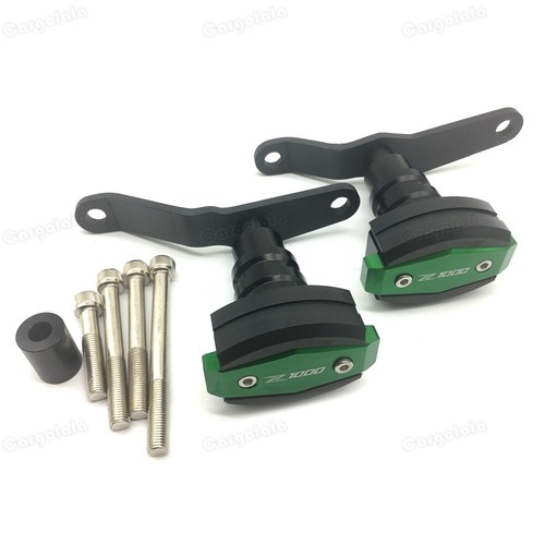 New CNC Frame Slider Crash Pad Protector Guard Fit Kawasaki Z1000 SX 2017-2021 - Picture 2 of 8