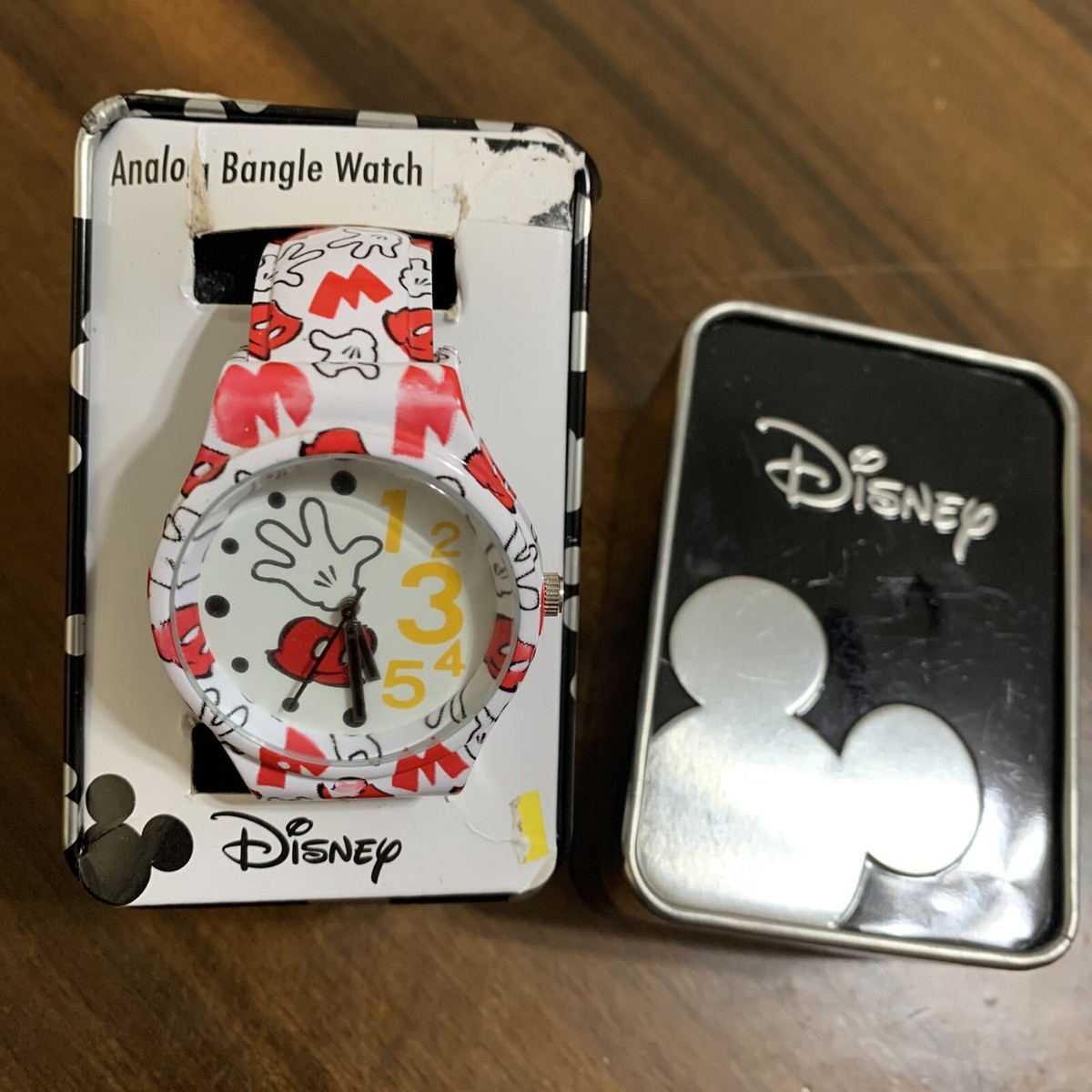 NIB The Disney Catalog MICKEY MOUSE Watch Working Disney Mickey Mouse Watch NIB | eBay main image 3