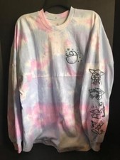 Disneyland Star Wars Mandalorian Grogu Tie Dye Spirit Jersey Adult Sweater Sz XL