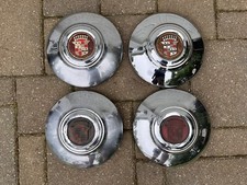 1941-1942 Cadillac Dog Dish Centerhub Caps Set Of 4 - 10 Diameter