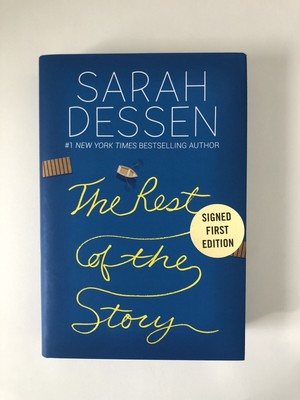 The Rest Of The Story Sarah Dessen Signed Autographed Book Ebay