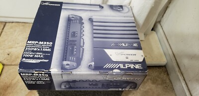 Alpine mrp-m350 old school USA MADE new