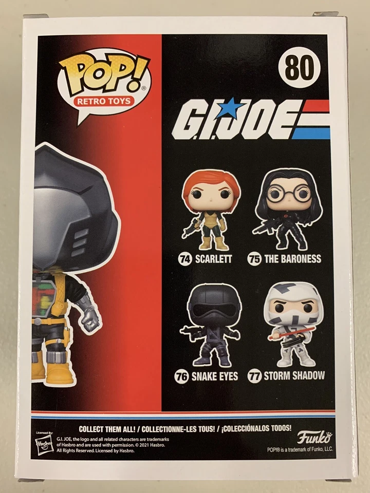 Cobra B.A.T. 80 ~ G.I. Joe ~ Funko Pop Vinyl ~ Retro Toys ~ SDCC 2021 Exclusive - Image 3 of 4