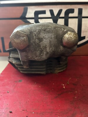 Harley OEM Knucklehead  Cylinder Head  DATED E 13-6       388D