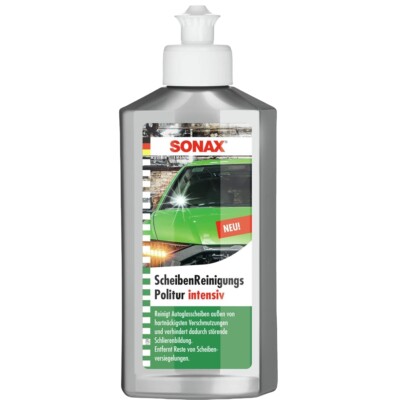 SONAX Scheibenreinigungs Politur intensiv, Glaspolitur 250 ml