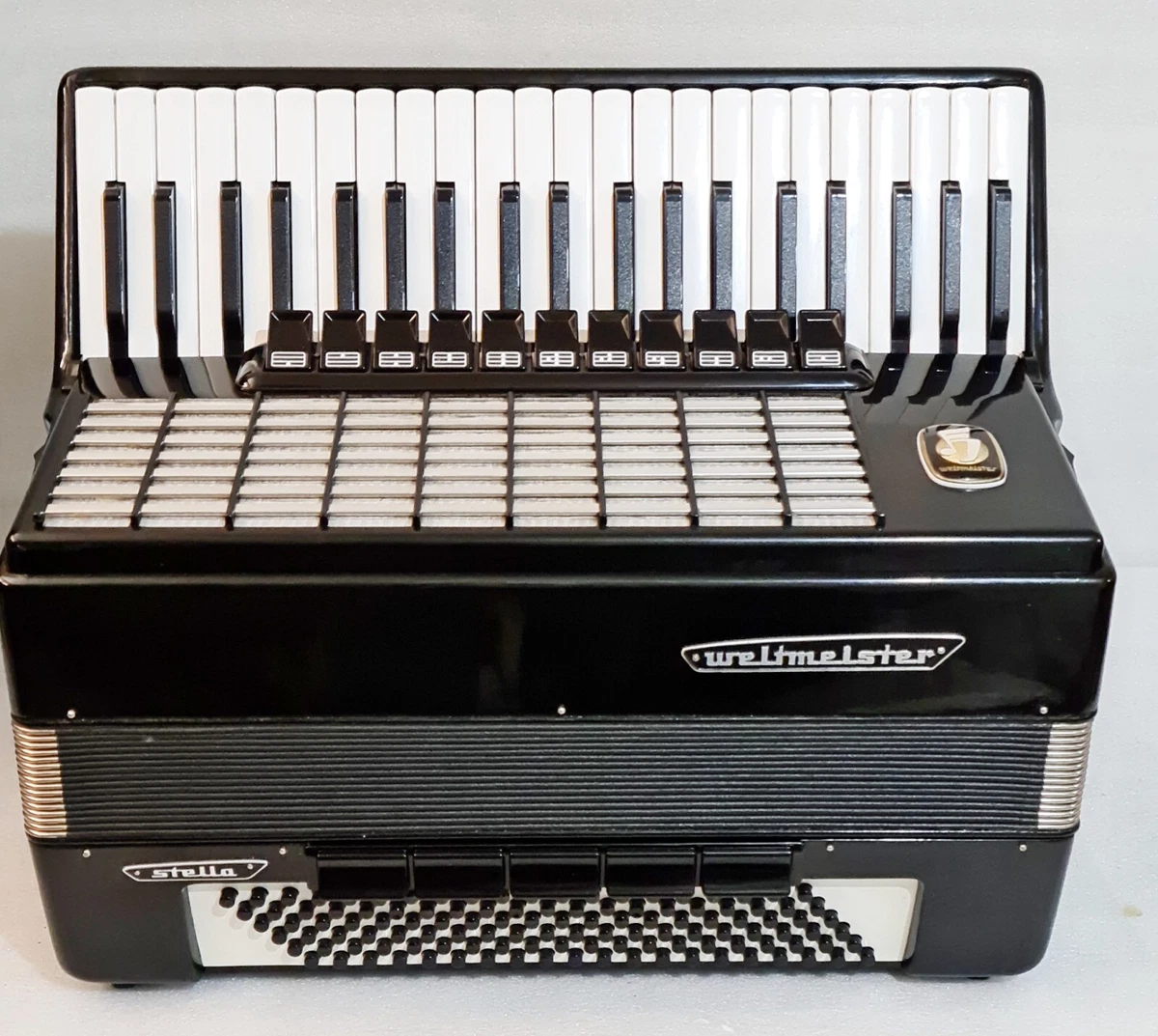 Weltmeister Accordions with 120 Bass Keys and 41 Treble Keys for