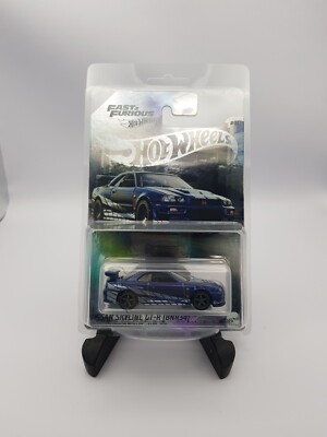 Hot Wheels N.F.T Nissan Skyline GT-R (BNR34) Fast and Furious 2024. Sehr selten.