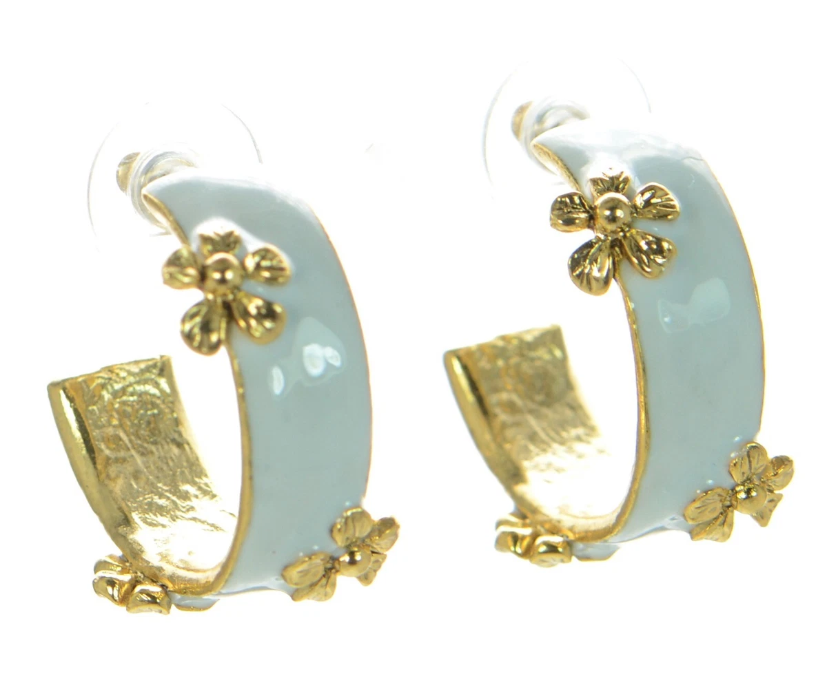 Oscar de la shop renta hoop earrings