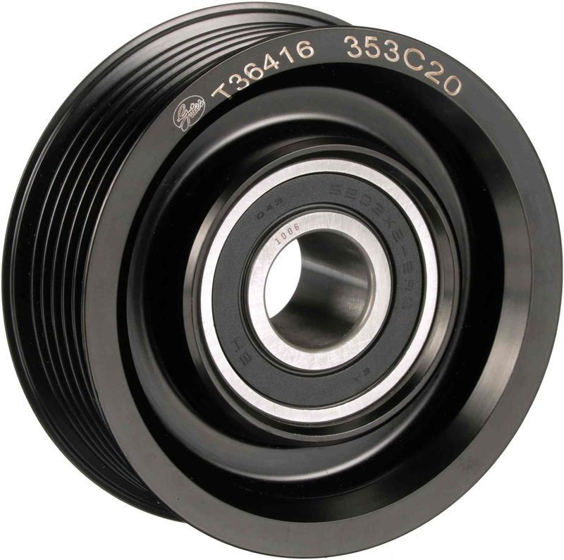 Aux Belt Idler Pulley fits TOYOTA COROLLA E15 2.0D 06 to 14 1AD-FTV Guide Gates - Image 15