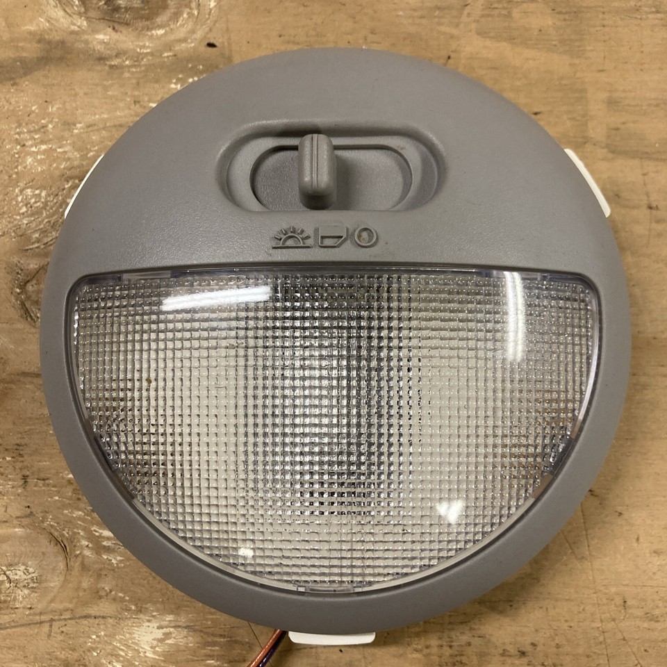 OEM Chevy Malibu Cobalt Pontiac G6 Dome Light Assembly W/ Pigtail Gray 15867543 eBay