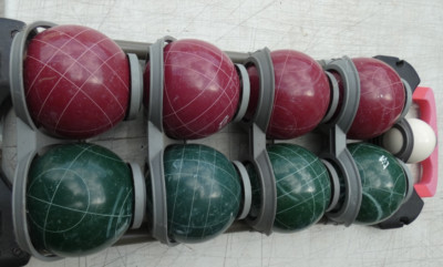 VINTAGE EAST POINT BOCCE BALL SET