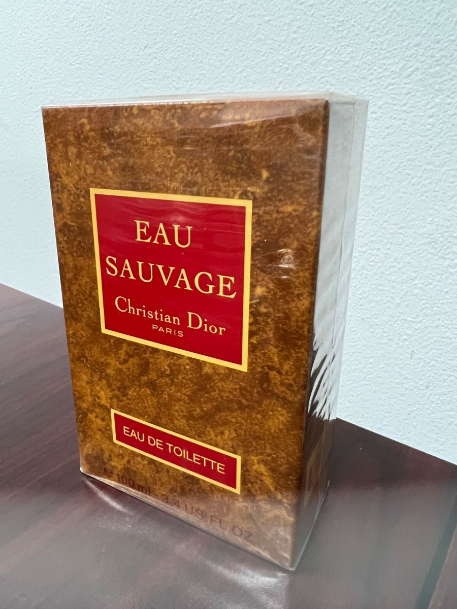 Christian Dior Eau Sauvage EDT 100ml Splash Vintage Very RARE for