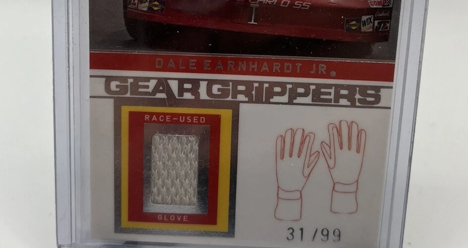 Dale Earnhardt Jr /99 2006 Press Pass Stealth Gear Grippers Glove Racing NASCAR - Image 3 of 3