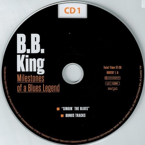 B.B. KING - Milestones of a Blues Legend - 10 CD Box Import - NEW & SEALED - Picture 3 of 5
