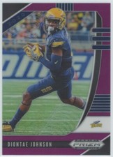 2020 Panini Prizm Draft Picks Prizms Purple #37 Diontae Johnson