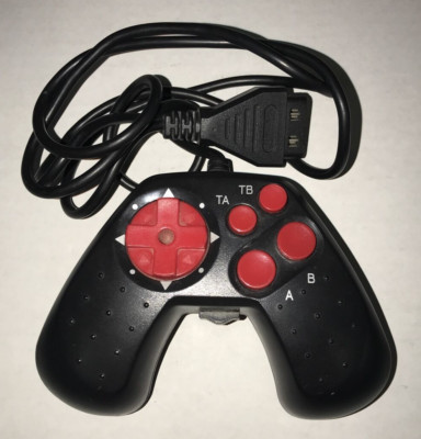 1995 Retro PC 4 Button D-Pad Game Controller Vtg. 90's 15-Pin DA15 DB15 Computer