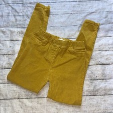 Boden 13y Girls Yellow Mustard Yellow Corduroy s Skinny E12