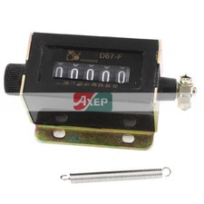 D67-F Plastic Shell 5 Digits Mechanical Pulling Counter.&oplus;IK