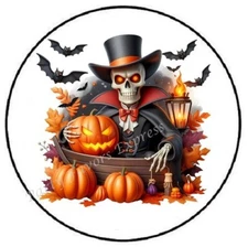 HALLOWEEN SKELETON ENVELOPE SEALS LABELS STICKERS PARTY FAVORS